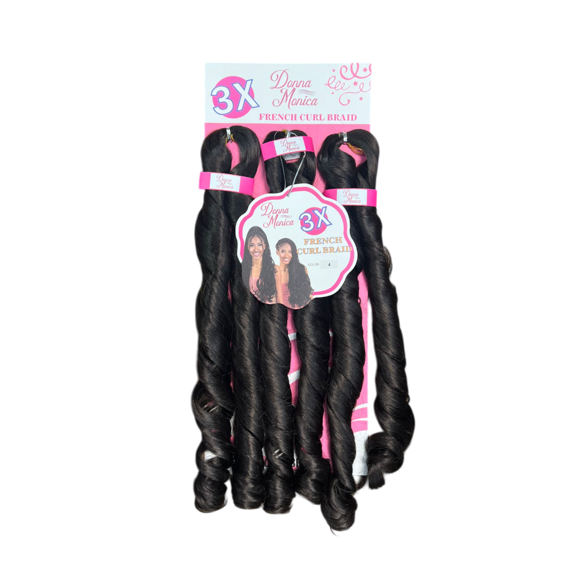 D.M FRENCH CURL BRAID 22'' 3X N4